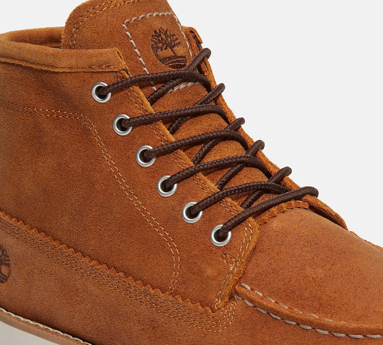 TIMBERLAND BRITTON MILLS MID LACE UP CHUKKA RUST SUEDE