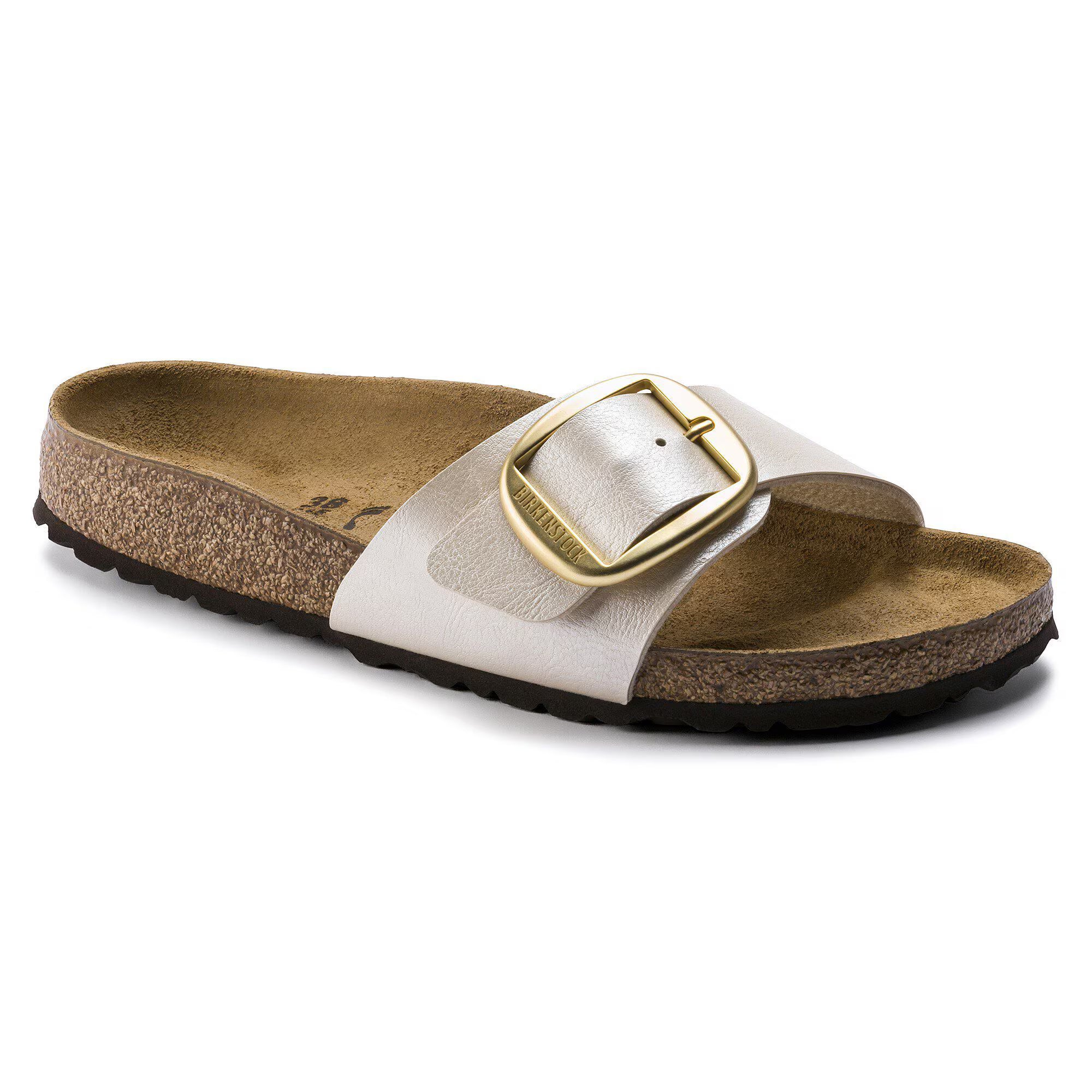 BIRKENSTOCK MADRID BIG BUCKLE GRACEFUL PEARL WHITE