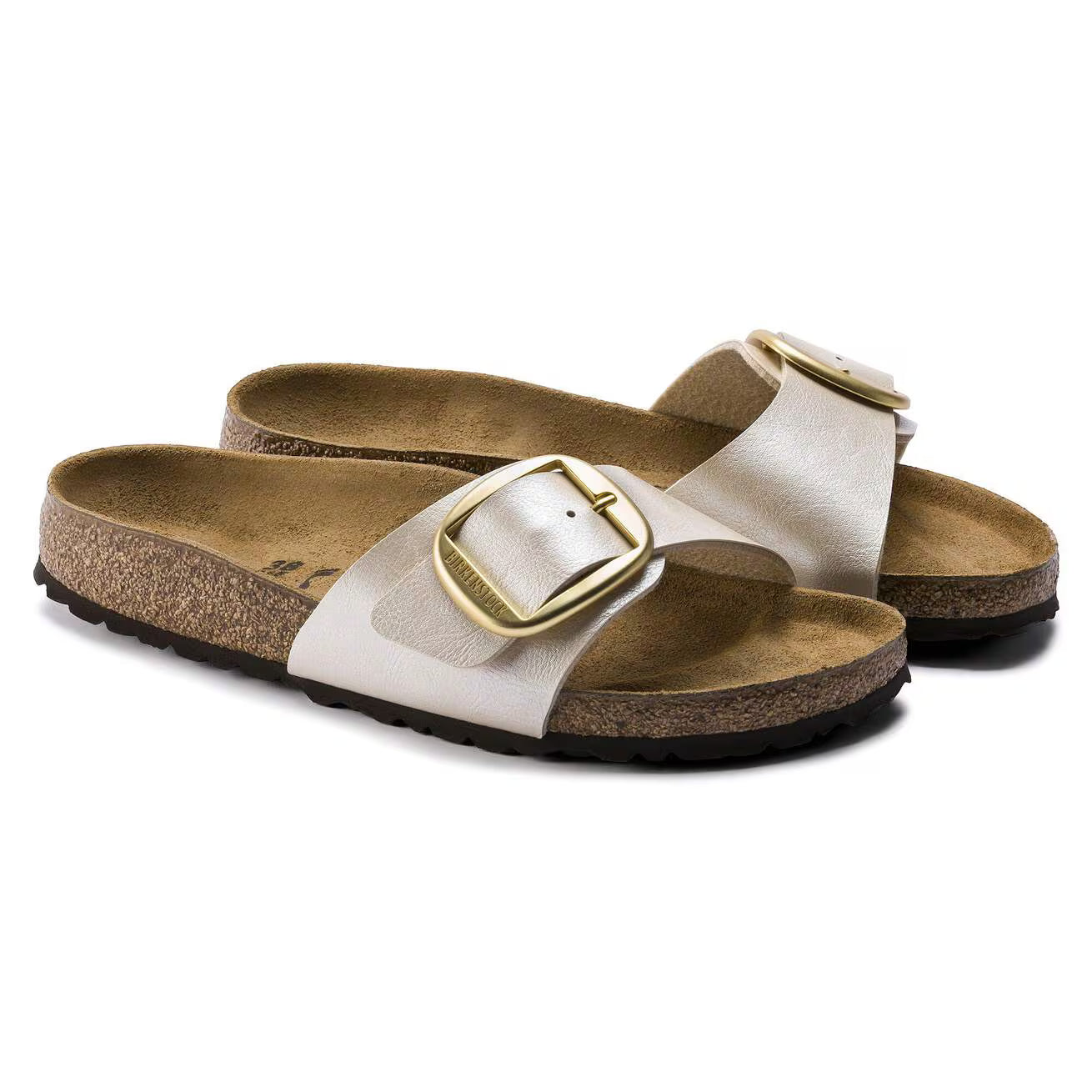 BIRKENSTOCK MADRID BIG BUCKLE GRACEFUL PEARL WHITE