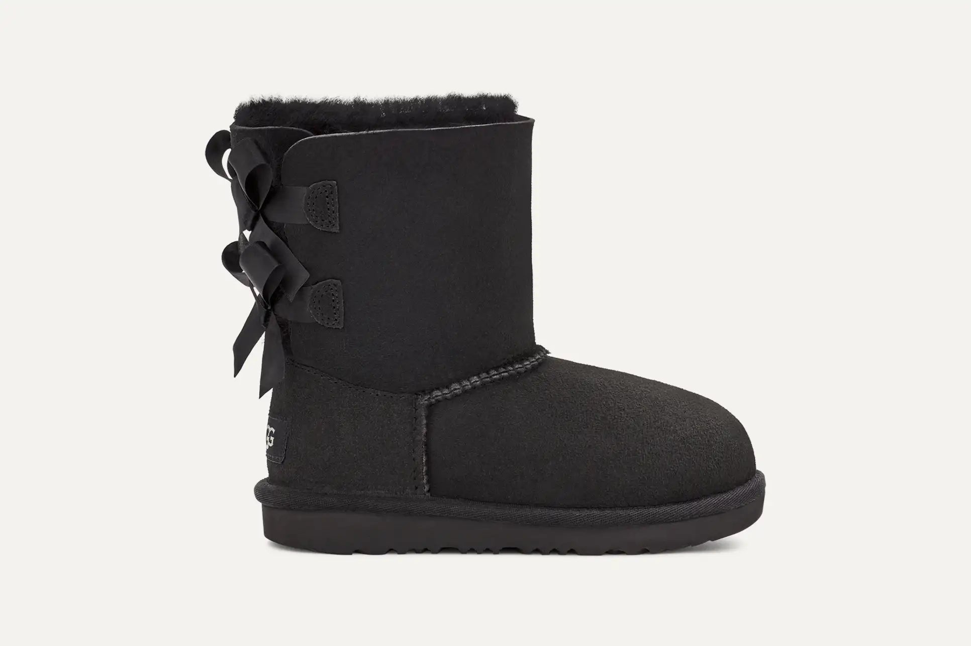 UGG KIDS BAYLE BOW NERO