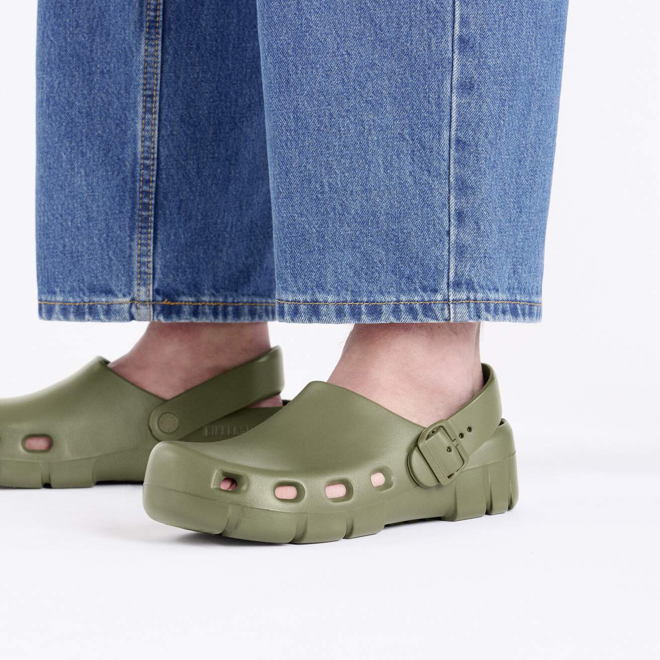 BIRKENSTOCK BIRKI FLOW EVA KHAKI