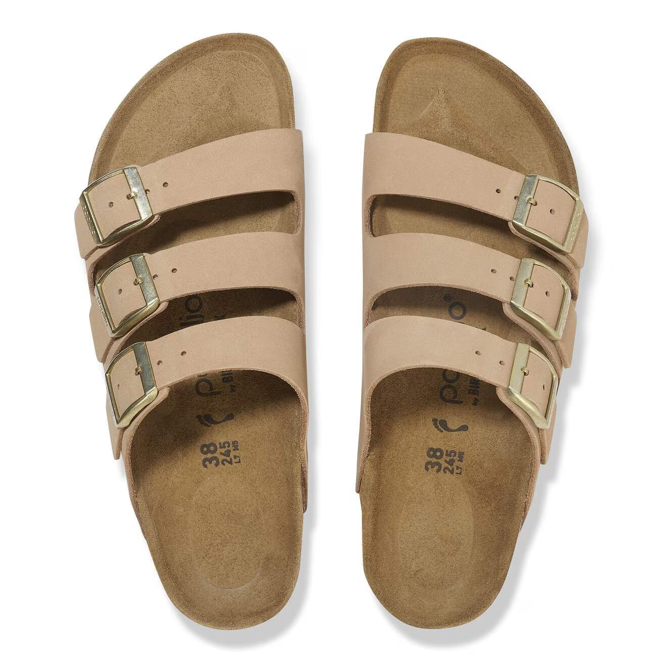 PAPILLIO BIRKENSTOCK FLORIDA PLATFORM SANDCASTLE