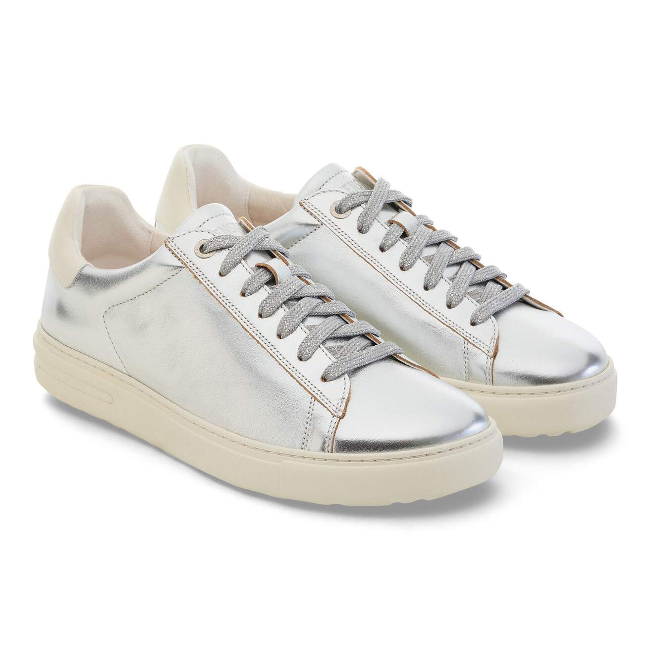 BIRKENSTOCK BEND LOW METALLIC SILVER