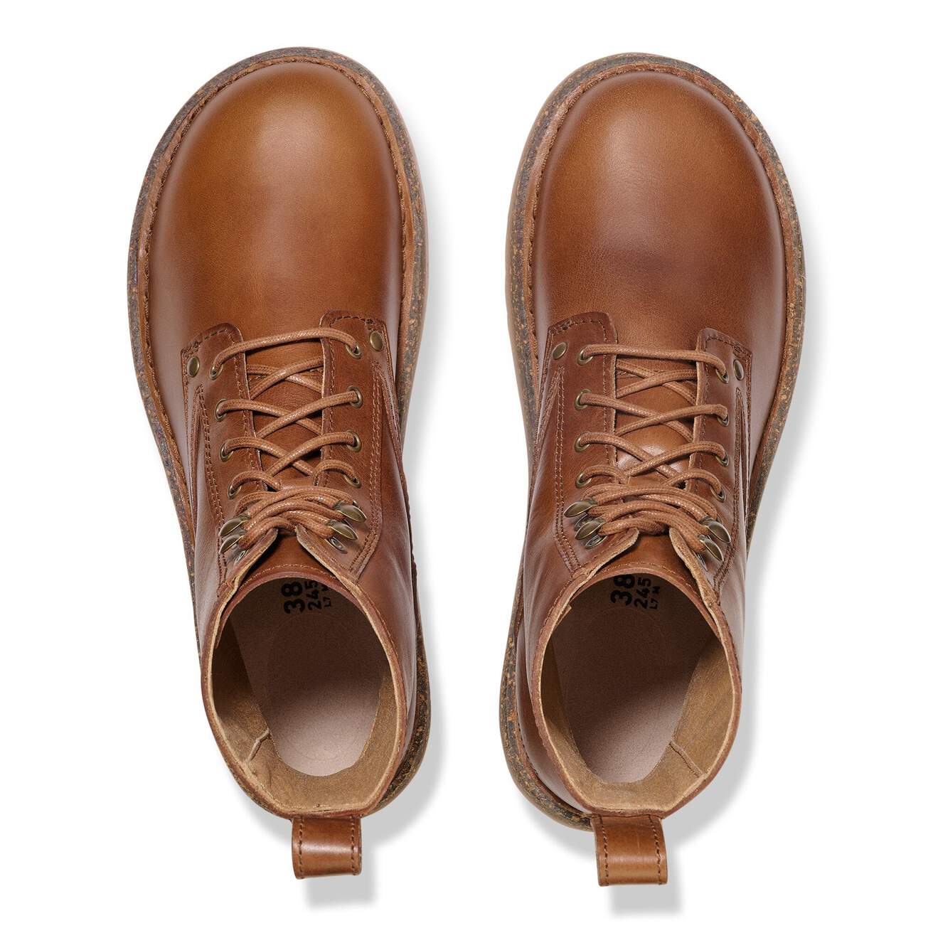 BIRKENSTOCK BRYSON LEATHER COGNAC