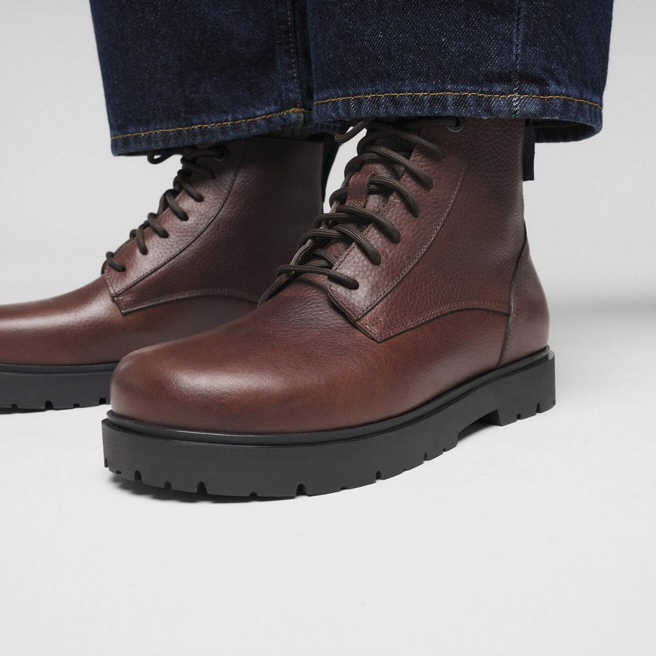 BIRKENSTOCK HIGHWOOD LACE MID WATERPROOF CHOCOLATE