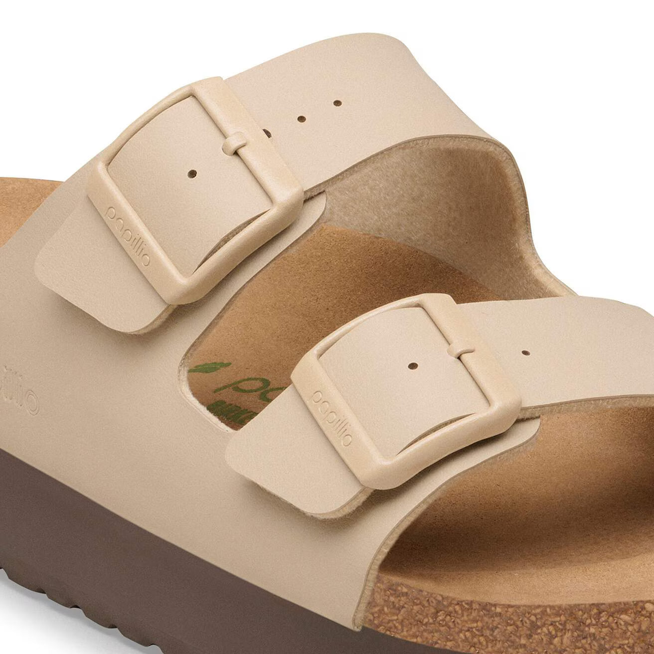 PAPILLIO BIRKENSTOCK ARIZONA PLATFORM VEG SANDCASTLE