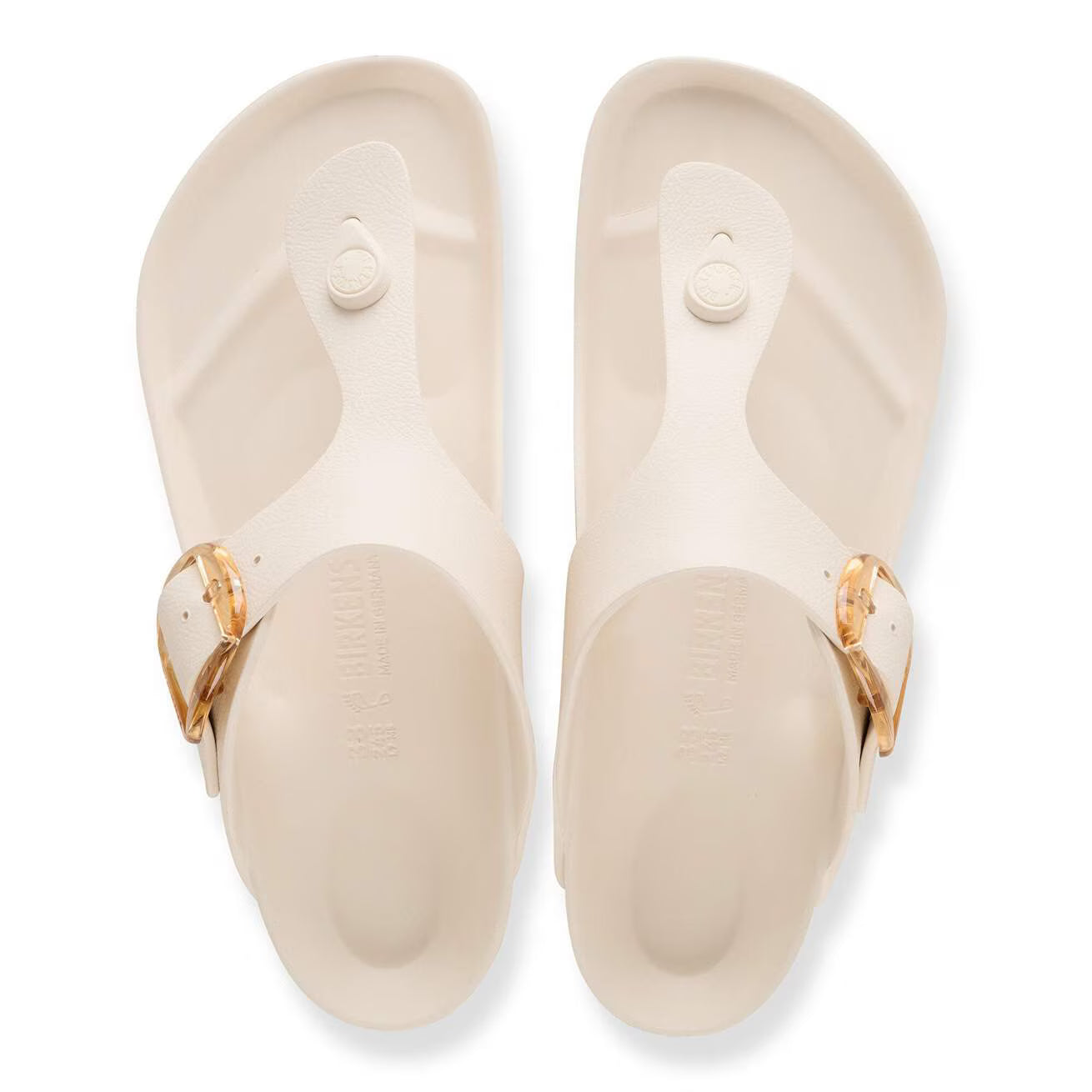 BIRKENSTOCK GIZEH BIG BUCKLE EVA EGGSHELL