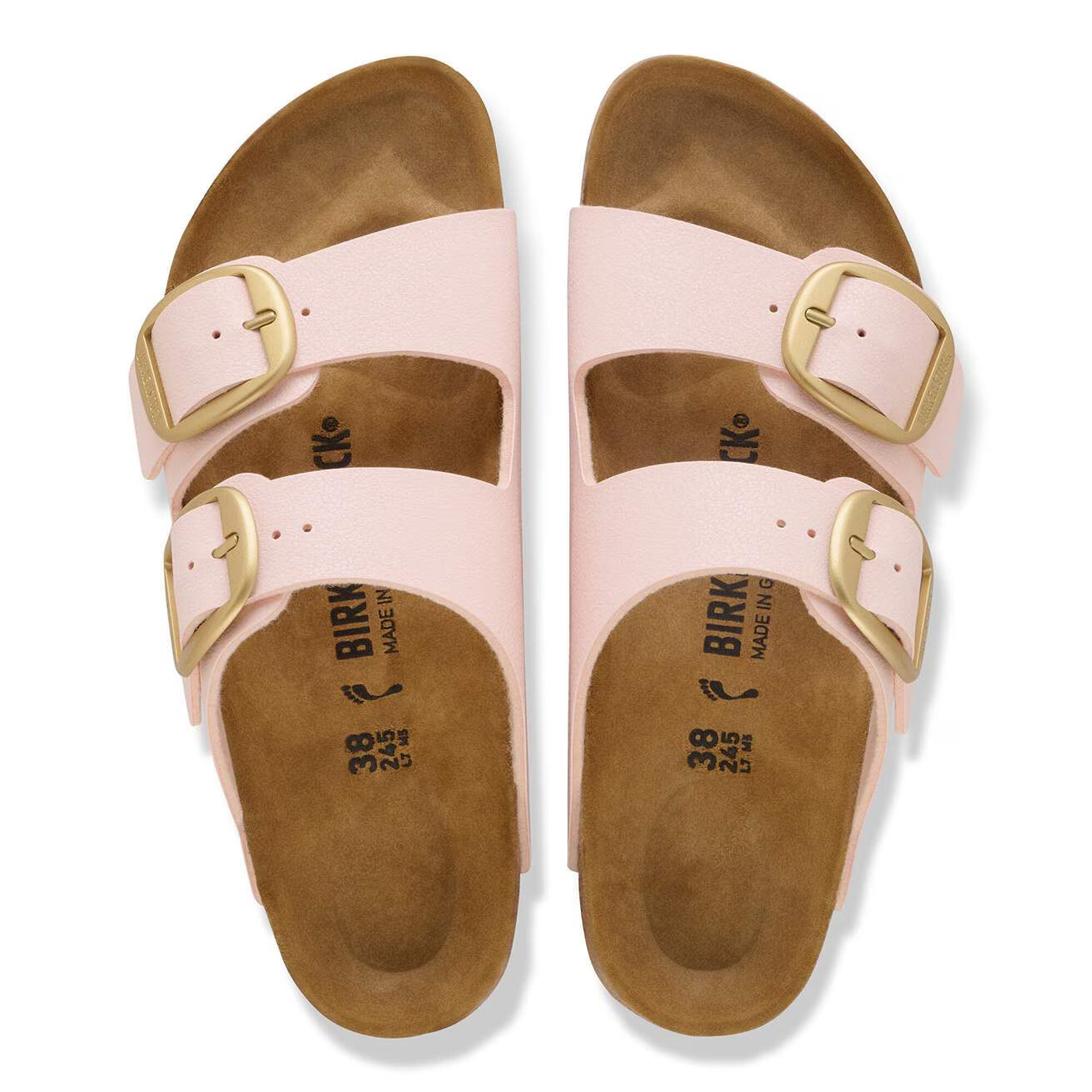 BIRKENSTOCK ARIZONA BIG BUCKLE LIGHT ROSE