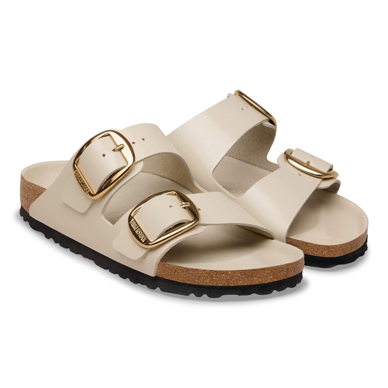 BIRKENSTOCK ARIZONA HEX BIG BUCKLE SHINE OYSTER