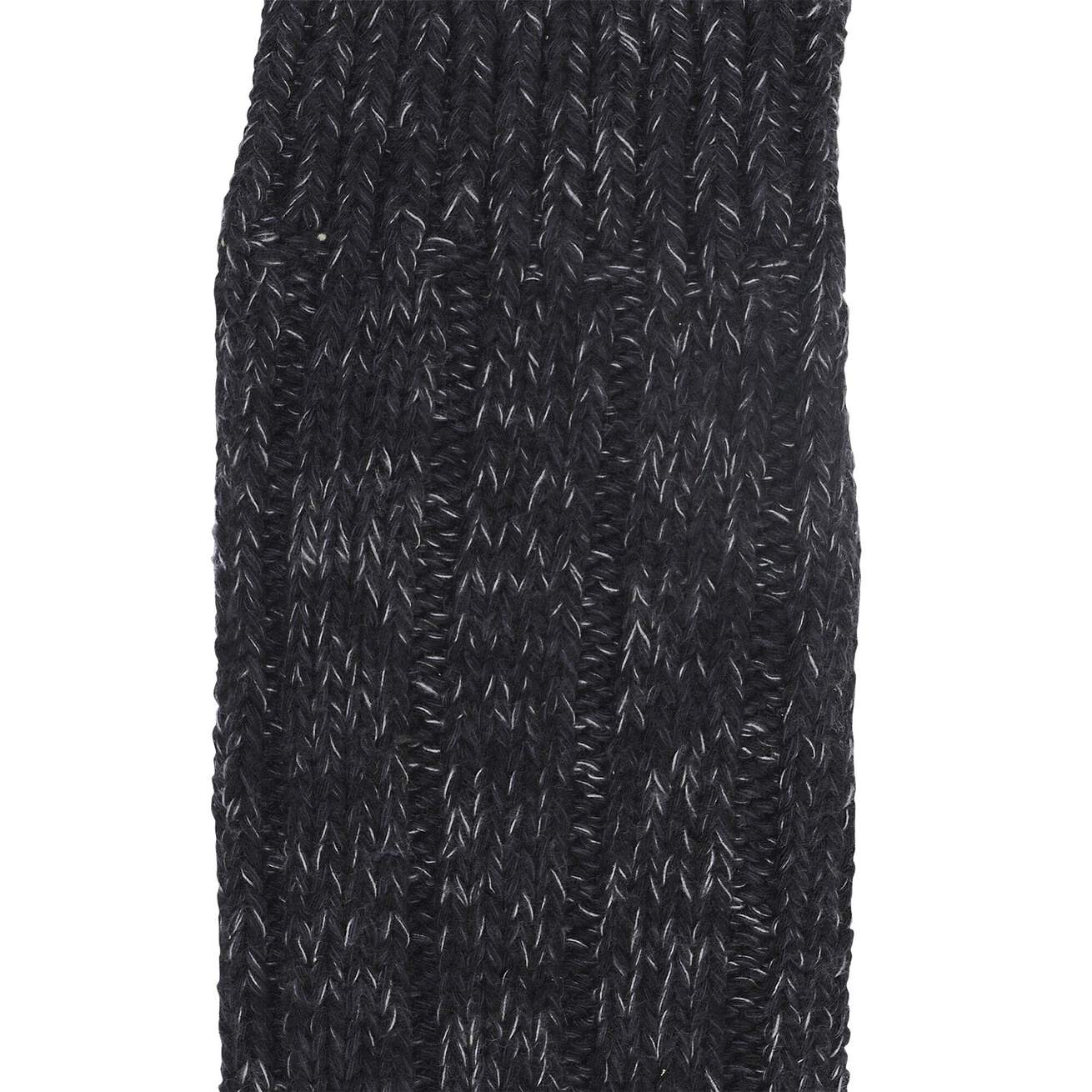 BIRKENSTOCK SOCKS COTTON CREW BLACK NERO MELANGE