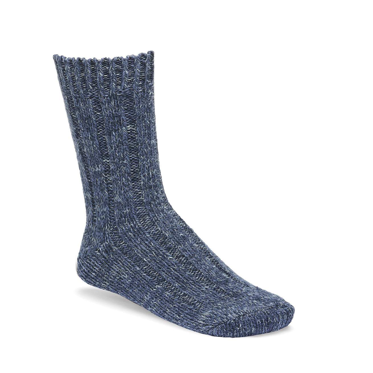 BIRKENSTOCK SOCKS COTTON CREW BLU