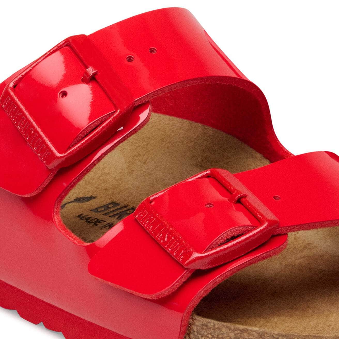 BIRKENSTOCK ARIZONA PATENT CHERRY SPECIAL EDITION