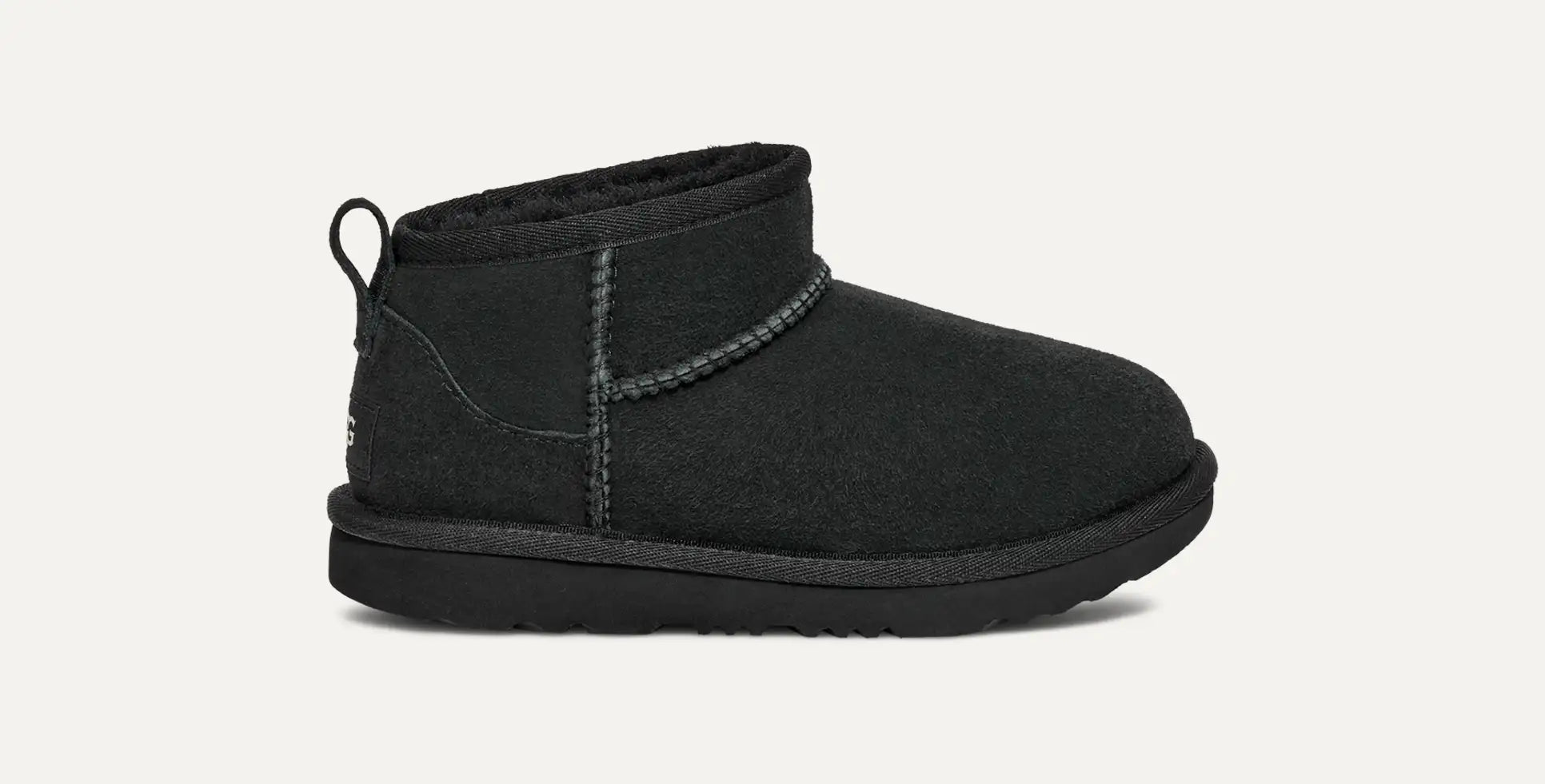 UGG KIDS ULTRA MINI NERO