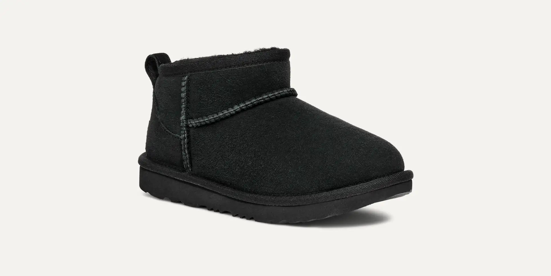 UGG KIDS ULTRA MINI NERO