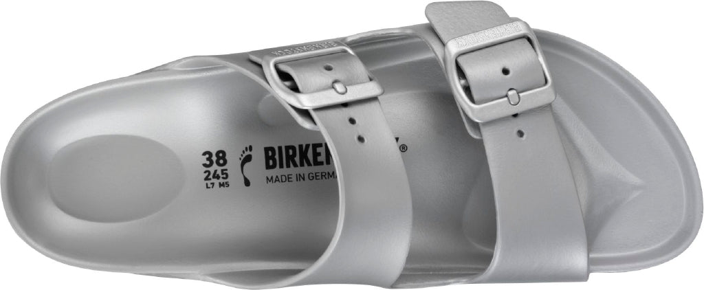BIRKENSTOCK ARIZONA EVA METALLIC SILVER