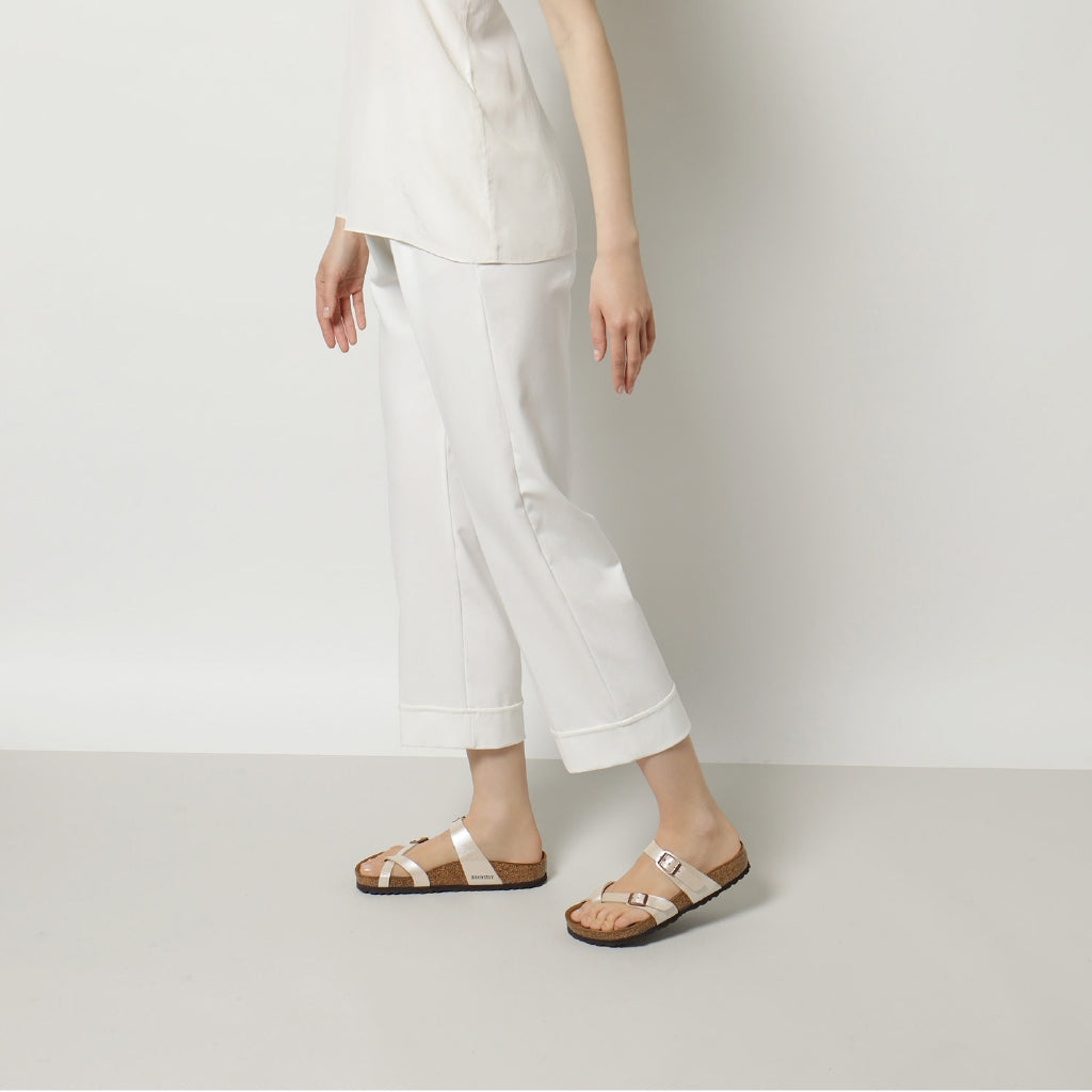 BIRKENSTOCK MAYARI GRACEFUL PEARL WHITE