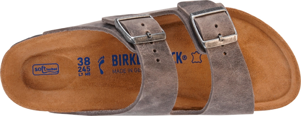BIRKENSTOCK ARIZONA SFB IRON PLANTARE SOFT