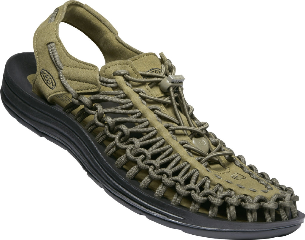 KEEN UNEEK M DARK OLIVE BLACK