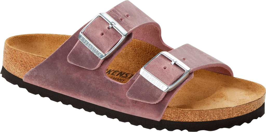 BIRKENSTOCK ARIZONA LAVENDER OILED LEATHER