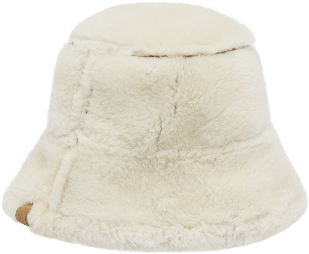 CAPPELLO PESCATORE DONNA EMU SHEEPSKIN HAT CHESTNUT