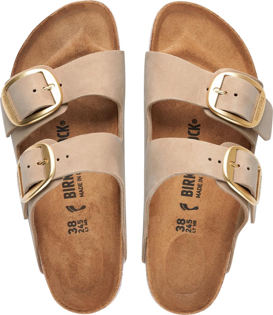 BIRKENSTOCK ARIZONA BIG BUCKLE SANDCASTLE