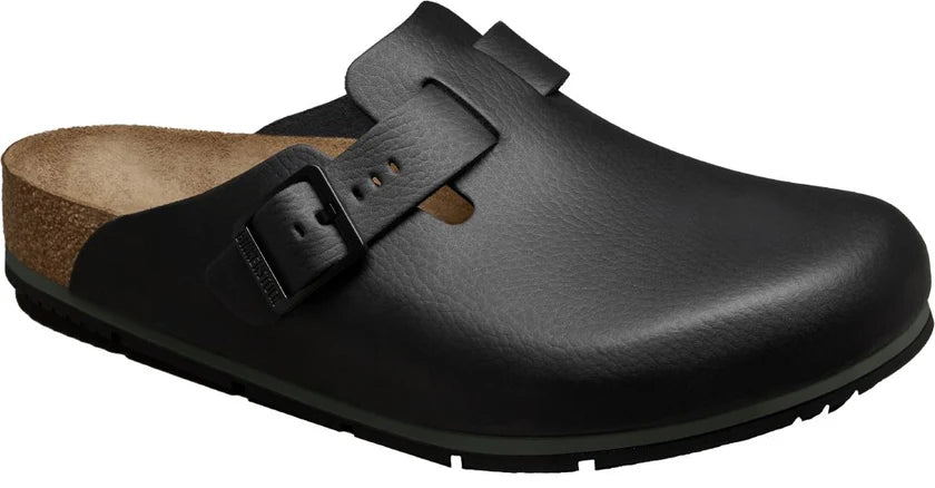 BIRKENSTOCK BOSTON PRO BLACK LEATHER