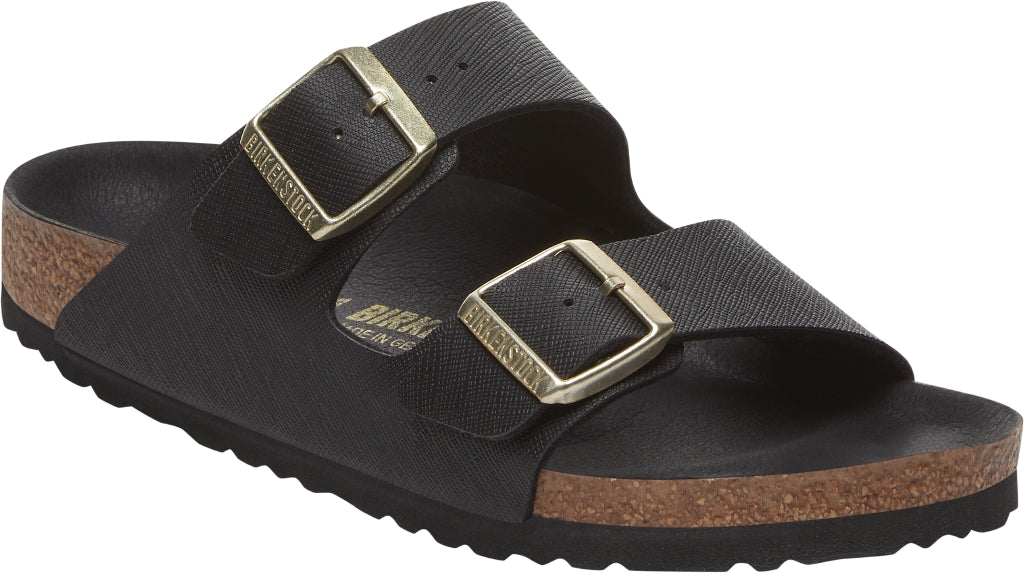 BIRKENSTOCK ARIZONA SAFFIANO BLACK