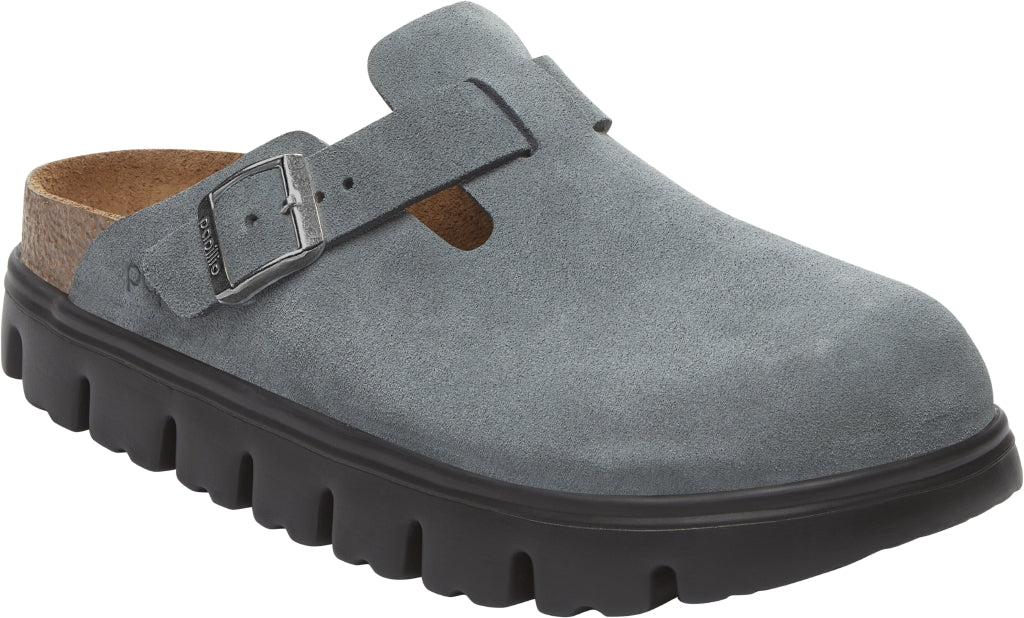 BIRKENSTOCK BOSTON PAP CHUNKY BASALT GRAY