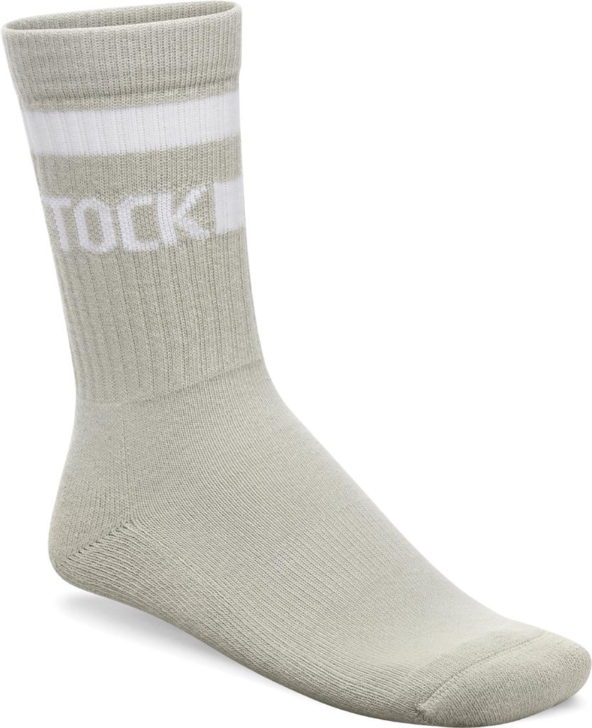 BIRKENSTOCK SOCKS COTTON CREW STRIPE GRIGINO VERDINO