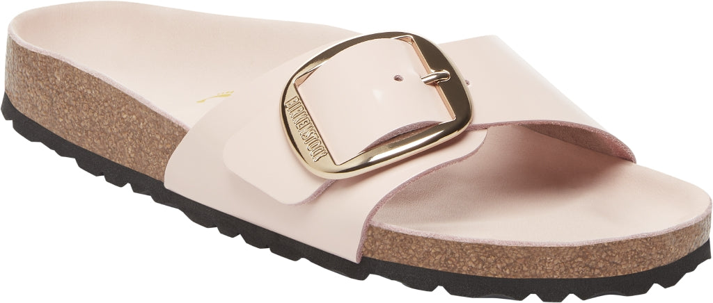 BIRKENSTOCK MADRID BIG BUCKLE SHINE LIGHT ROSE