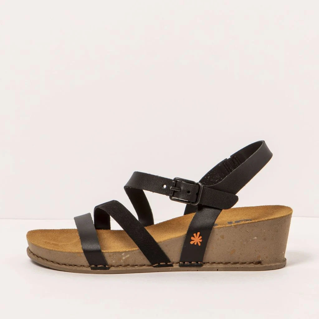 ART SANDALO 1930 TOTAL BLACK
