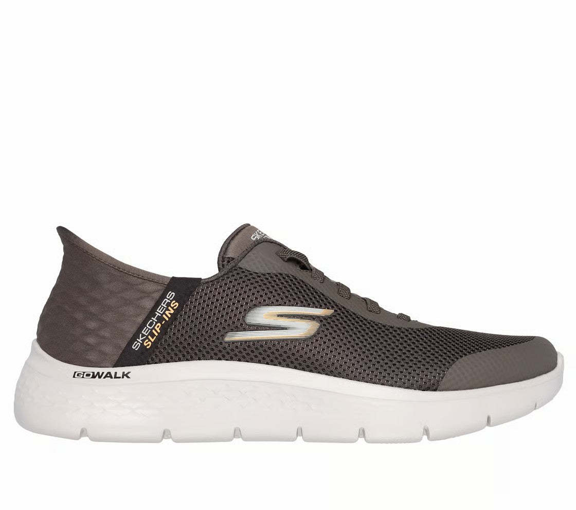 SKECHERS SLIP IN GO WALK FLEX HANDS UP 216324 BROWN