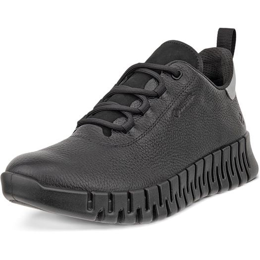 ECCO 218233 01001 GRUUV W SNEAKER LEA GTX BLACK