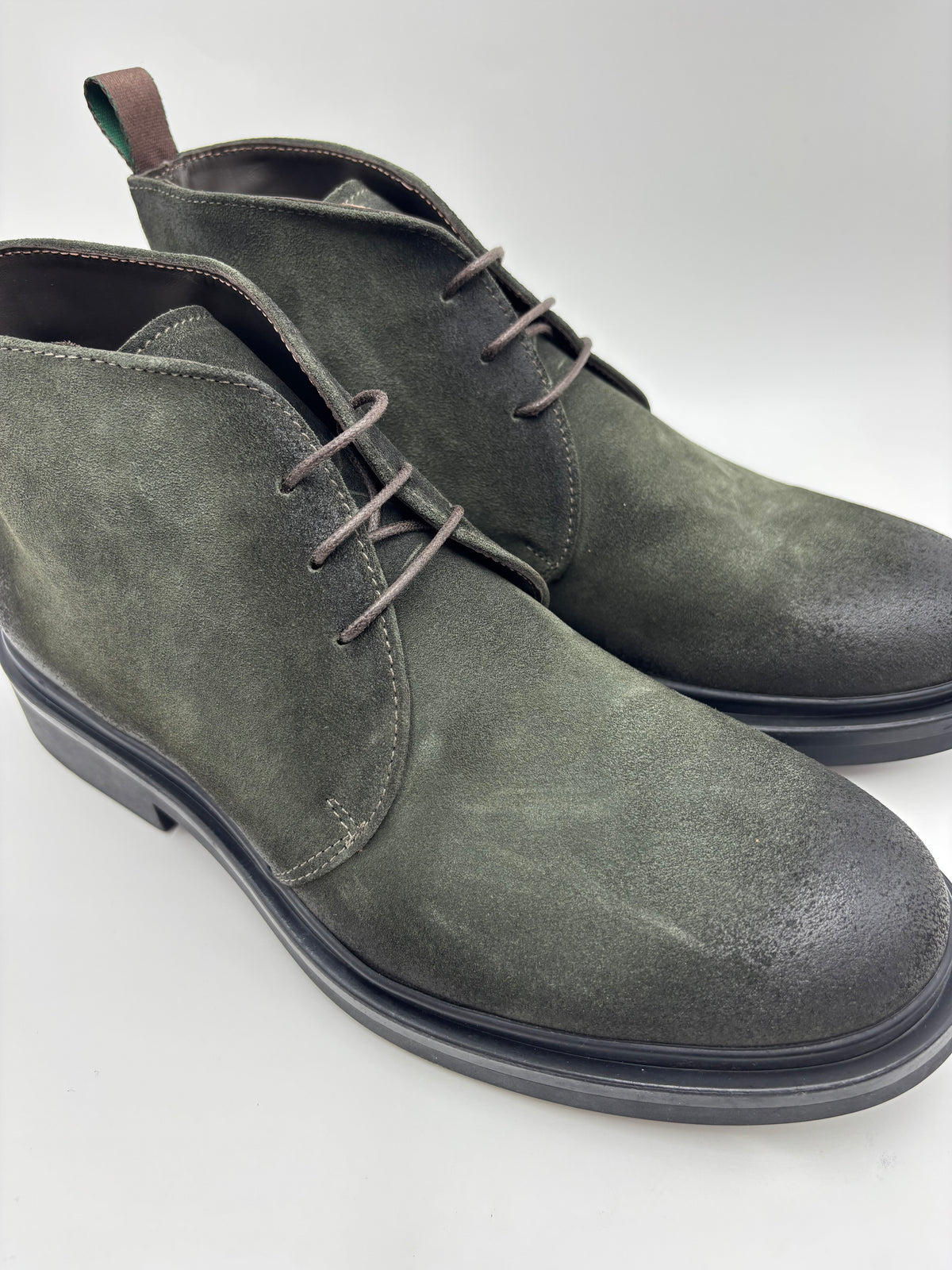 ARTIGIANALI FRENDI 839 POLACCHINO SUEDE BOSCO FUME