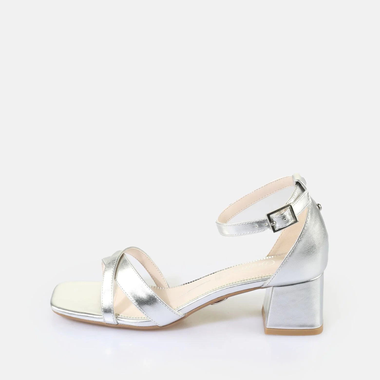 BUFFALO CARRIE CROSS VEGAN NAPPA SILVER