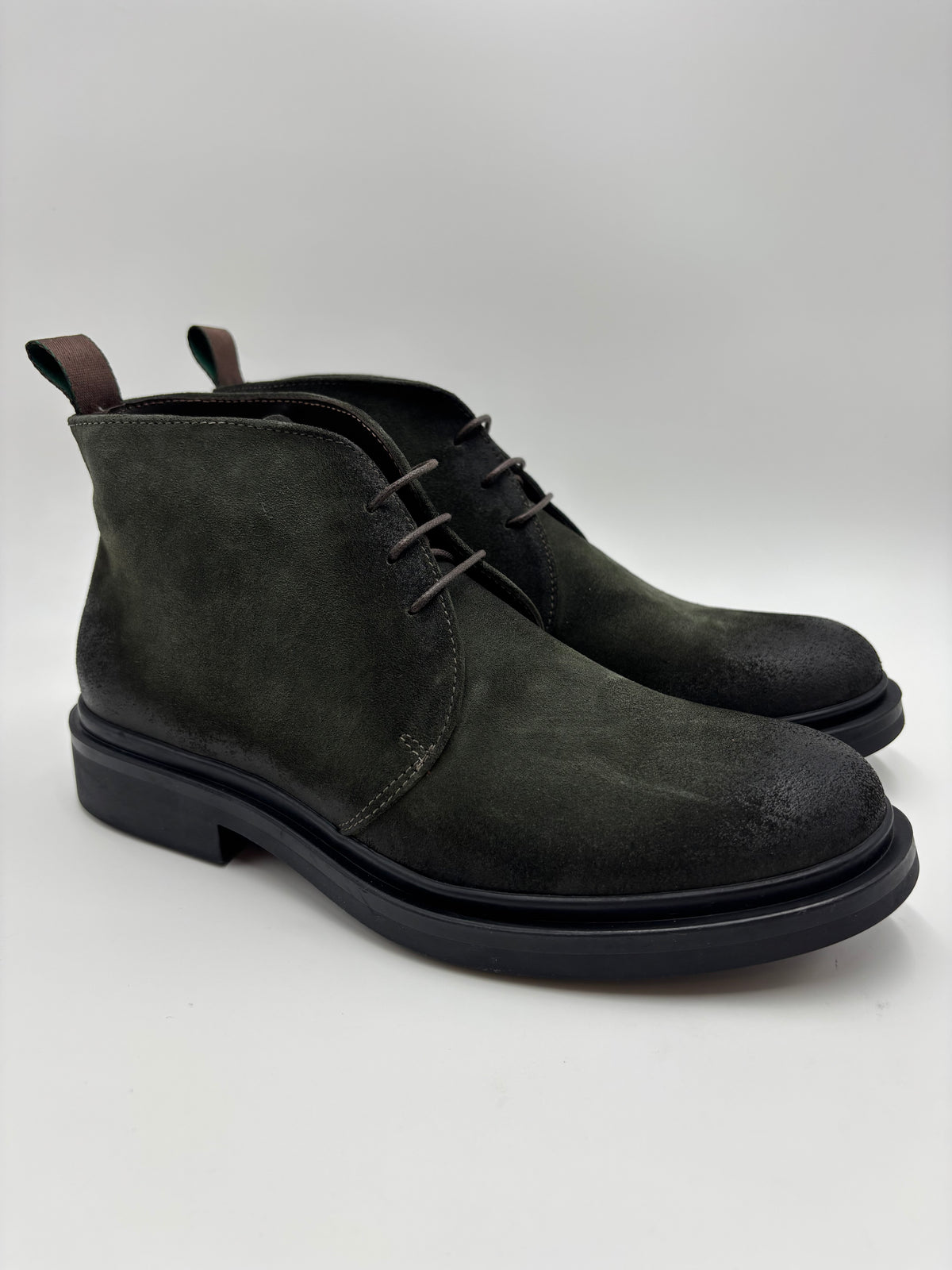 ARTIGIANALI FRENDI 839 POLACCHINO SUEDE BOSCO FUME