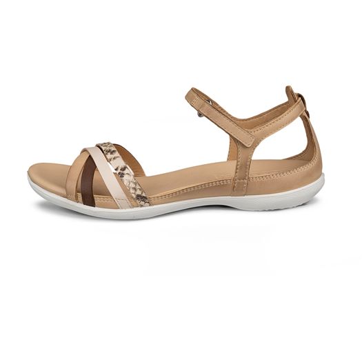 ECCO FLASH 244243-61527 PYTHON LIME STONE BROWN BEIGE