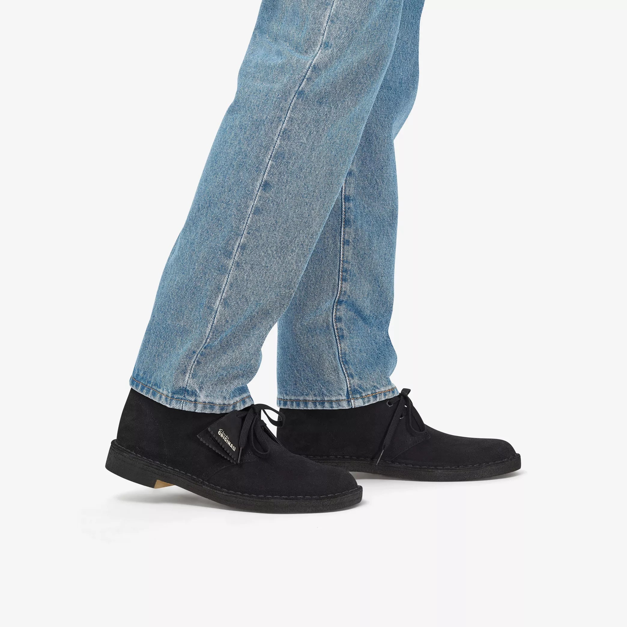 CLARKS DESERT BOOT BLACK