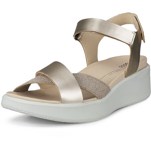 ECCO FLOWT WEDGE LX 273323-016888 PURE WHITE GOLD