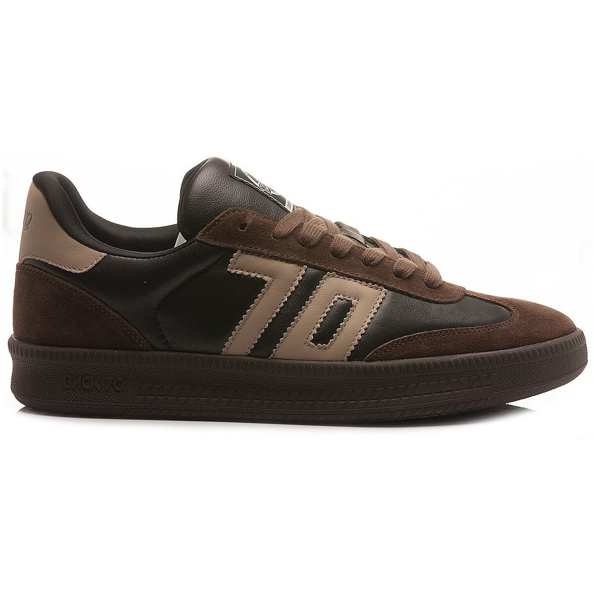 BACK70 DOUBLE LNV001 VEGETAL BLACK BEIGE