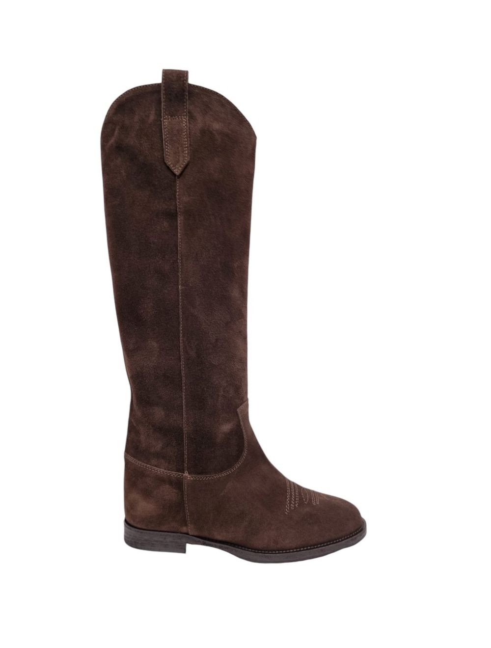 VIA ROMA 15 STIVALE CAMOSCIO 4177 VELOUR PSYKE RICAMI