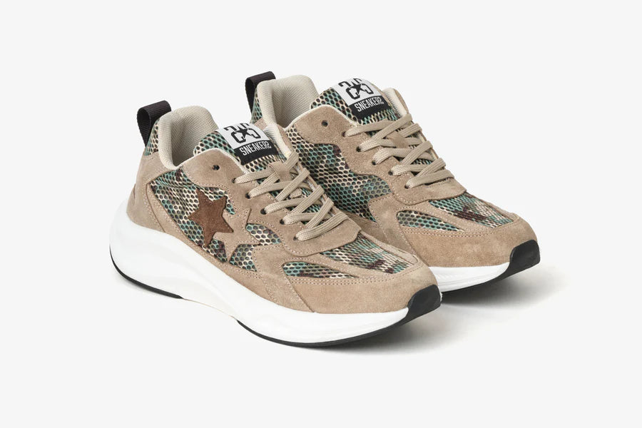 2STAR SNEAKER RUN STAR NYLON MIMETICO