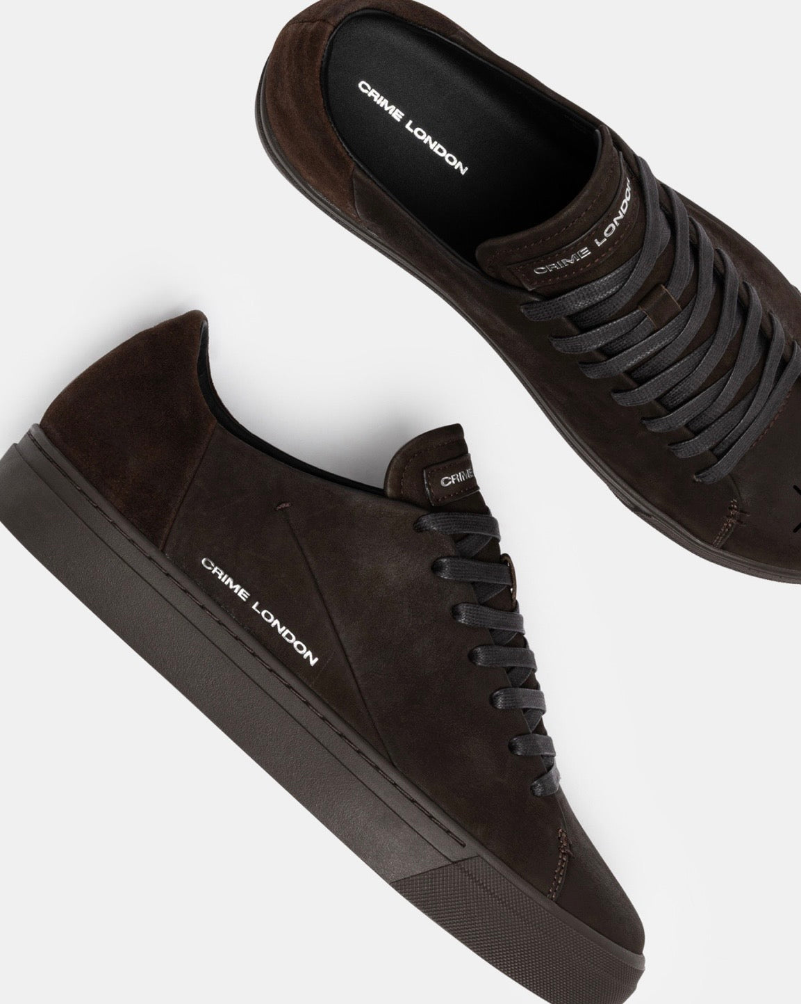 CRIME LONDON SNEAKER AMUSE DARK BROWN 10805AA9