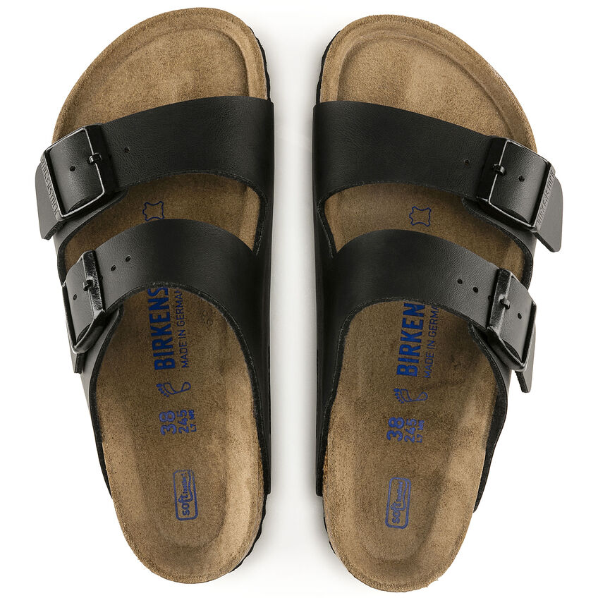 BIRKENSTOCK ARIZONA SOFT BLACK
