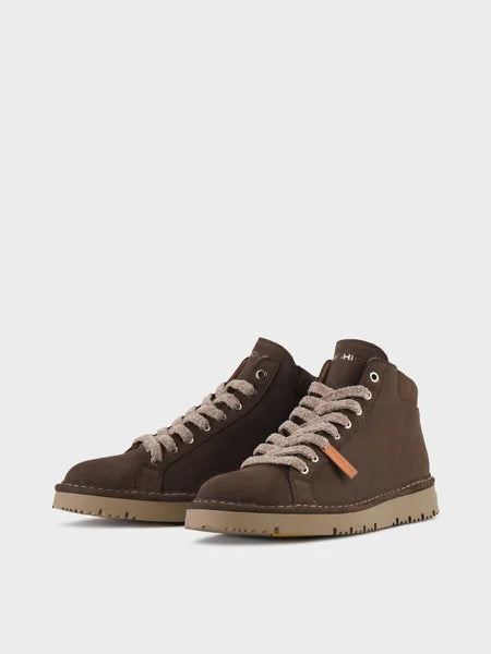 PANCHIC P13 ANKLE BOOT NUBUCK MICROFIBRE LINING EBONY