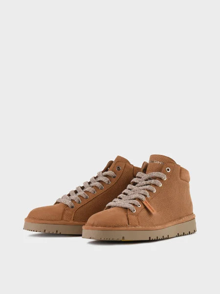 PANCHIC P13 ANKLE BOOT NUBUCK MICROFIBRE LINING BROWN SUGAR