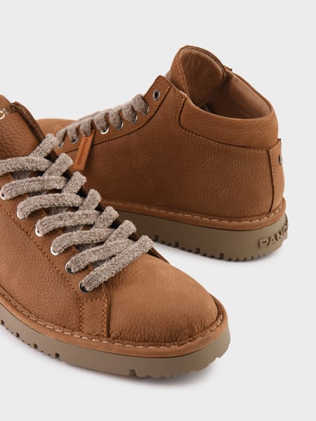 PANCHIC P13 ANKLE BOOT NUBUCK MICROFIBRE LINING BROWN SUGAR
