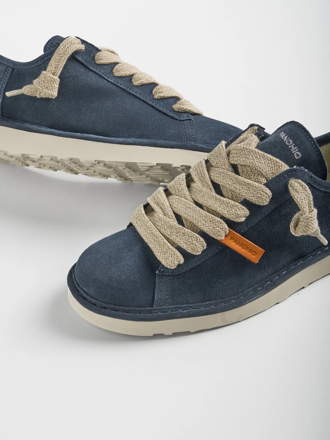 PANCHIC P001 LACE UP SHOE SUEDE NIGHT
