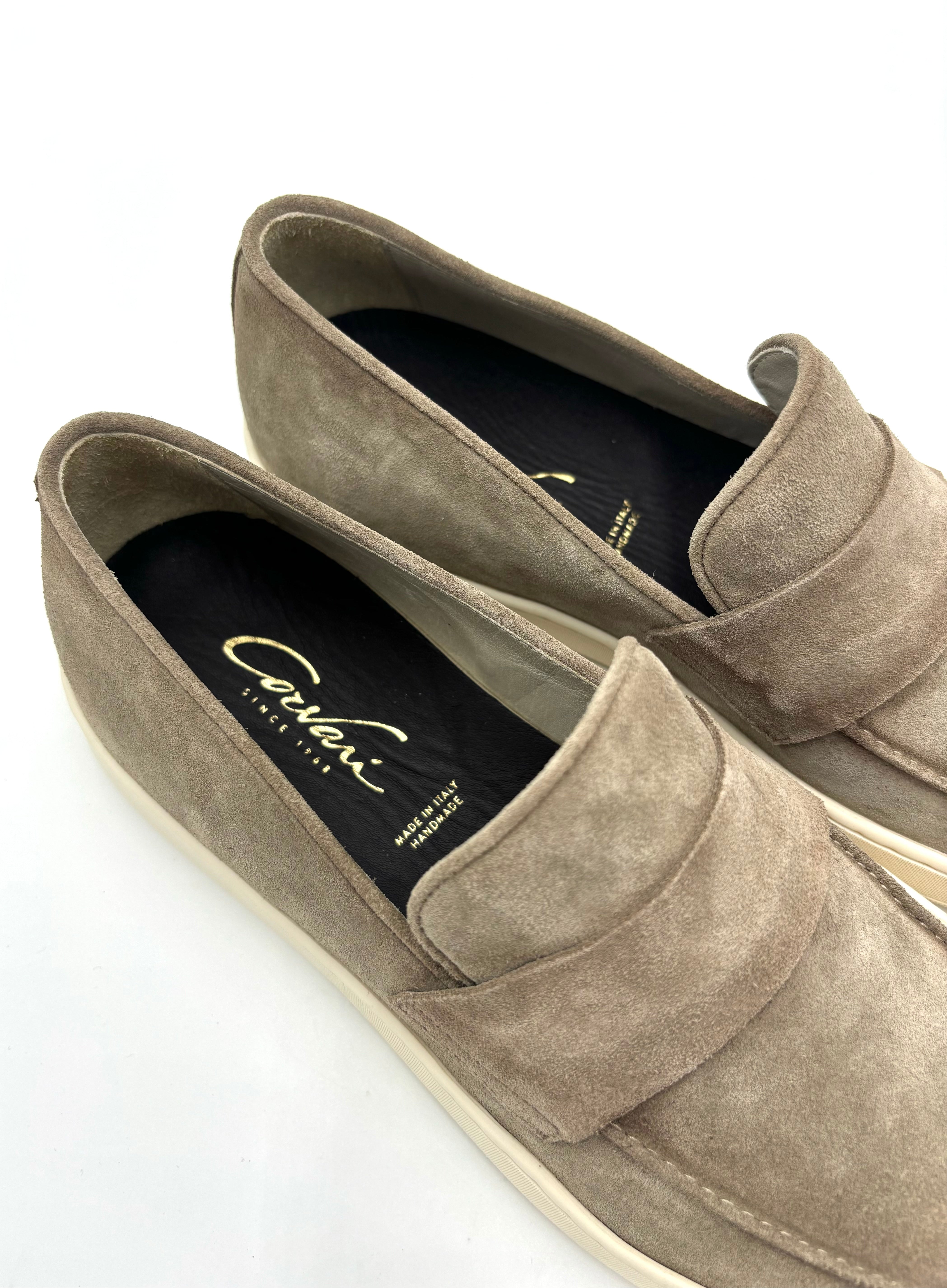 MOCASSINO ARTIGIANALE CORVARI 1940 SOFTY ANTILOPE