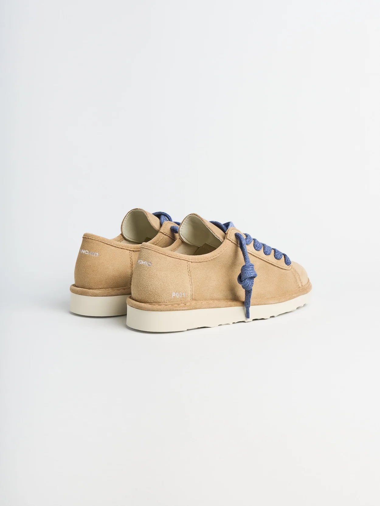 PANCHIC P001 LACE UP SHOE SUEDE CHARM